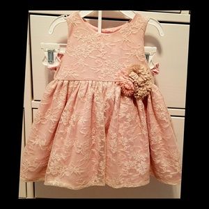 Dusty Rose Infant Formal Dress 6 - 9 months
